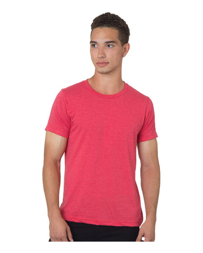 Bayside 50/50 Fine Jersey T-Shirt 9510 #color_Heather Red