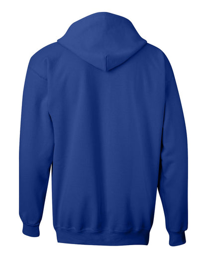 Hanes Unisex Ultimate Cotton® Full-Zip Hooded Sweatshirt F280 #color_Deep Royal
