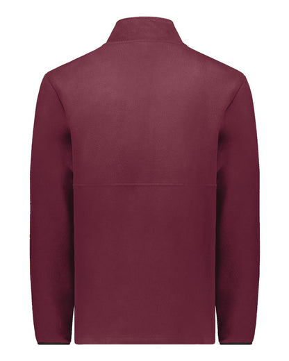 Augusta Sportswear Eco Revive™ Polar Fleece Quarter-Zip Pullover 6855 #color_Maroon