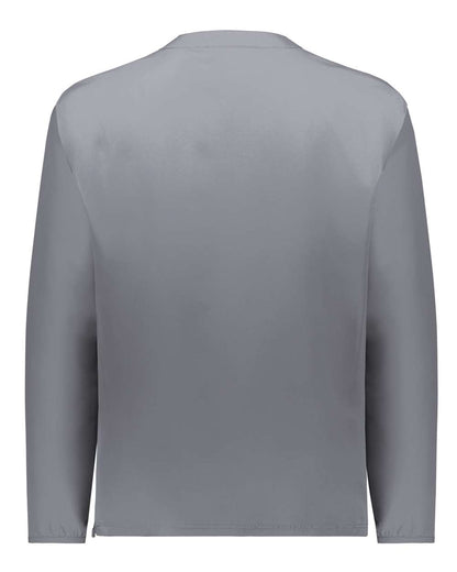 Holloway Men's Clubhouse Quarter-Zip Pullover 229595 #color_Graphite/ White