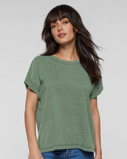 LAT Women's Relaxed Vintage Wash Tee 3502 #colormdl_Washed Basil