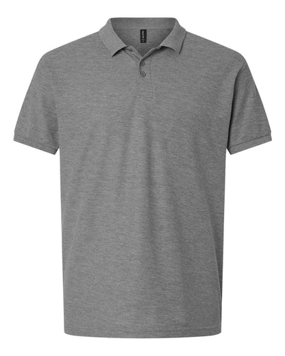 AllPro Men's Pique Polo 62800 #color_Heather Granite