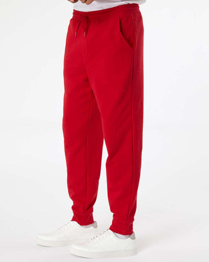 Independent Trading Co. Midweight Fleece Pants IND20PNT #colormdl_Red