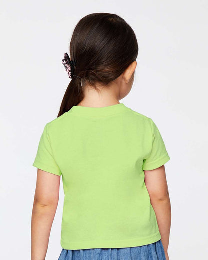 Rabbit Skins Youth Juvy T-Shirt 3301J #colormdl_Key Lime