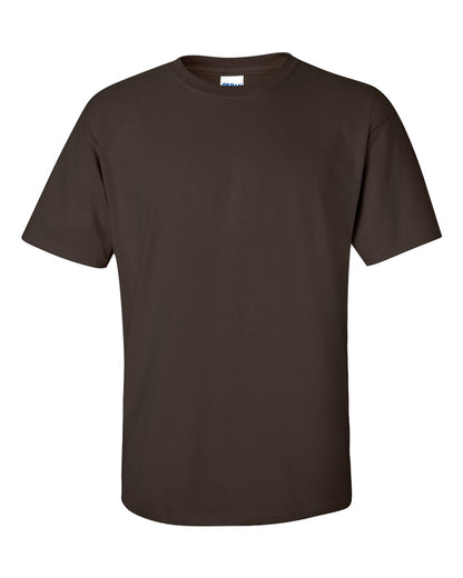 Gildan Unisex Ultra Cotton® T-Shirt 2000 #color_Dark Chocolate