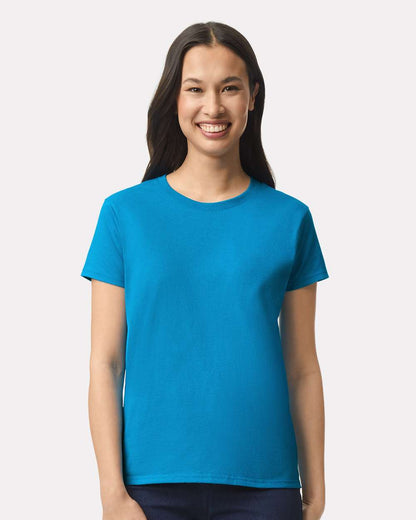 Gildan Women's Ultra Cotton® T-Shirt 2000L #colormdl_Sapphire