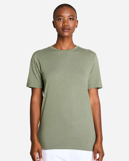 Lane Seven Deluxe CVC T-Shirt LS1500C #colormdl_Olive Heather