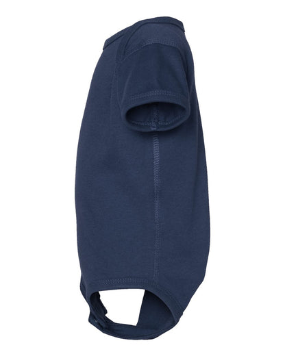 Rabbit Skins Infant Fine Jersey Bodysuit 4424 #color_Denim