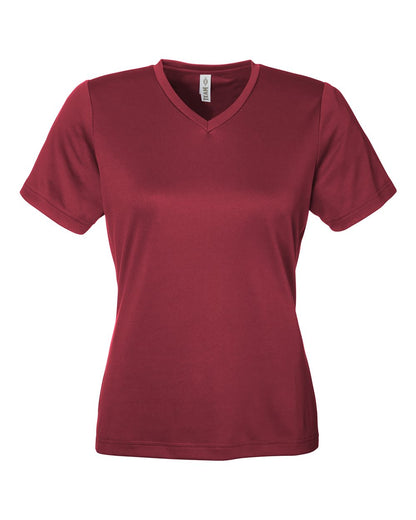 Team 365 Women's Zone Performance Mesh T-Shirt TT15W #color_Sport Maroon