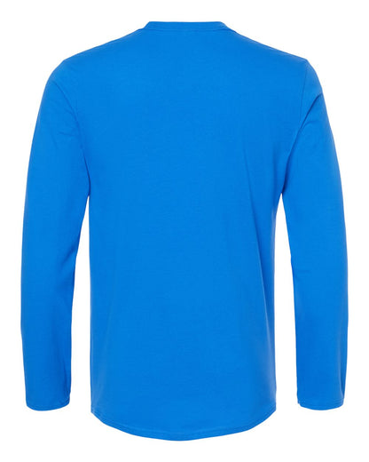 Gildan Unisex Softstyle® Long Sleeve T-Shirt 64400 #color_Royal