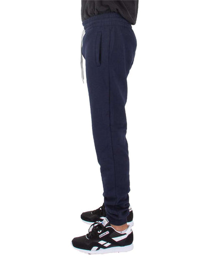 Shaka Wear Men's Fleece Joggers SHFJP #colormdl_Navy