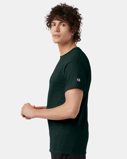 Champion Unisex Classic T-Shirt T425 #colormdl_Dark Green