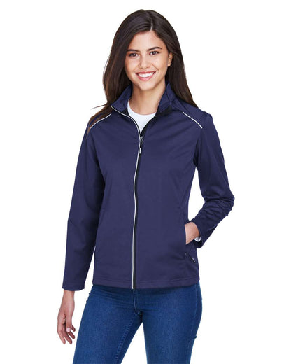 CORE365 Women's Techno Lite Three-Layer Knit Tech-Shell CE708W #colormdl_Classic Navy