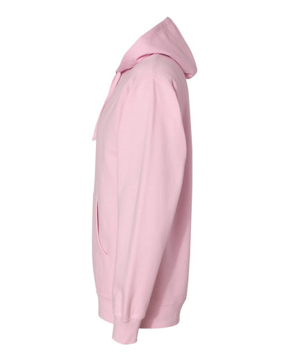 Independent Trading Co. Midweight Hooded Sweatshirt SS4500 #color_Light Pink