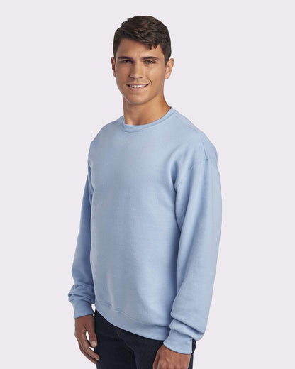 JERZEES Unisex NuBlend® Crewneck Sweatshirt 562MR #colormdl_Light Blue