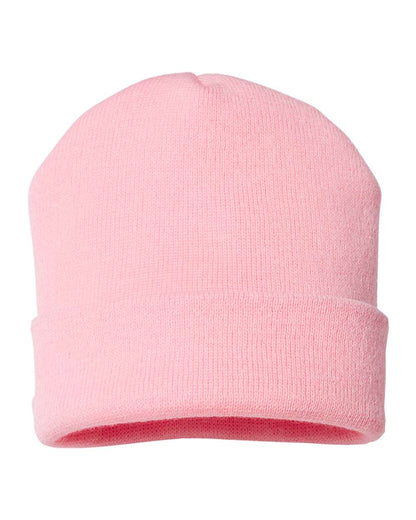 CAP AMERICA USA-Made 12" Cuffed Beanie TKN24 #color_Pink