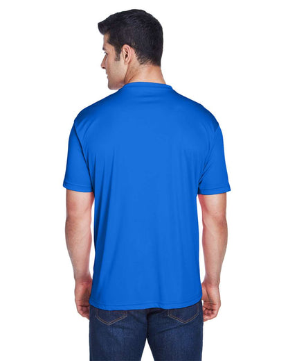 UltraClub Men's Cool & Dry Sport Performance Interlock T-Shirt 8420 #colormdl_Royal