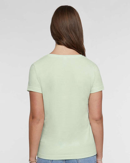 LAT Women's Fine Jersey Tee 3516 #colormdl_Honeydew