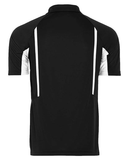 Holloway Men's Two-Tone Avenger Polo 222530 #color_Black/ White