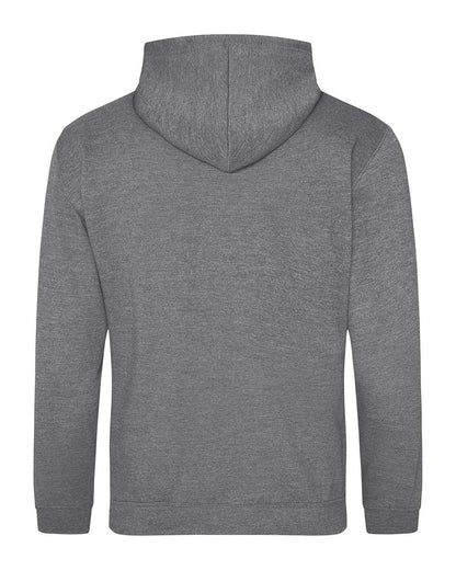 AWDis Unisex College Hooded Sweatshirt JHA001 #color_Graphite Heather
