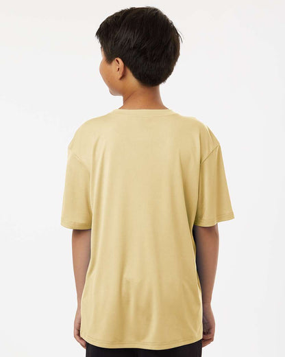 AllPro Youth Pro-Lock Performance T-Shirt 48000Y #colormdl_Vegas Gold