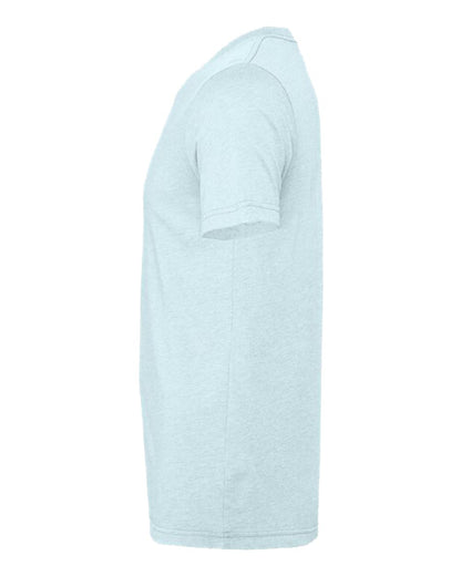 BELLA + CANVAS CVC Jersey Tee 3001CVC #color_Heather Prism Ice Blue