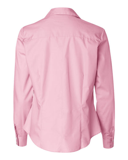 Van Heusen Women's Silky Poplin Shirt 13V0114 #color_Pink
