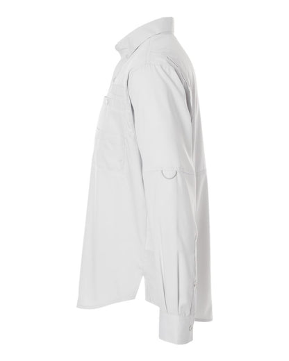 Paragon Men's Kitty Hawk Performance Fishing Shirt 702 #color_Aluminum