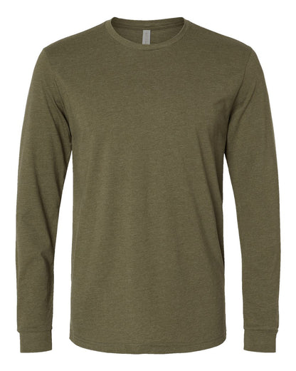 Next Level CVC Long Sleeve T-Shirt 6211 #color_Military Green