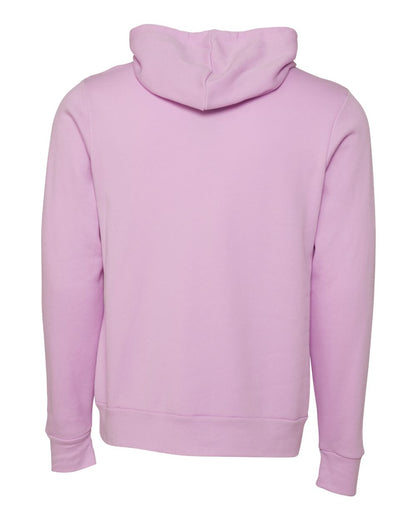 BELLA + CANVAS Unisex Sponge Fleece Hoodie Sweatshirt 3719 #color_Lilac