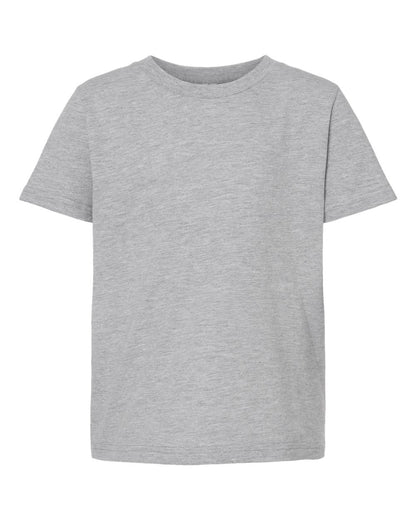 Tultex Youth Fine Jersey T-Shirt 235 #color_Heather Grey