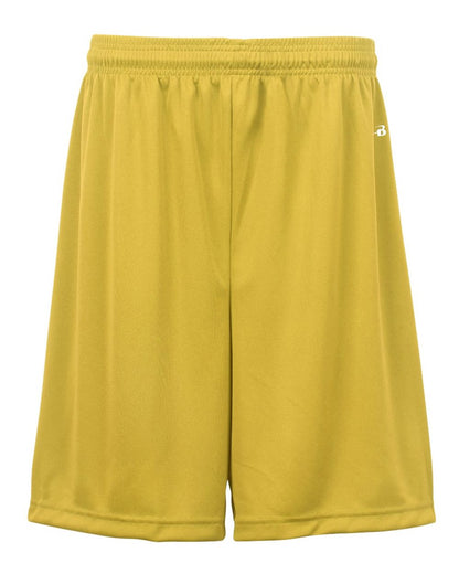 Badger Men's B-Core 9" Shorts 4109 #color_Gold