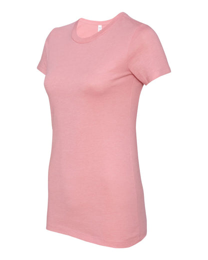 BELLA + CANVAS Women's Slim Fit Tee 6004 #color_Heather Pink