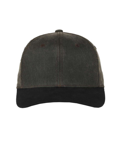 Outdoor Cap Wrangler Workwear Cap WRA202 #color_Brown/ Black