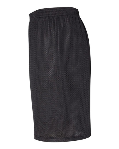 C2 Sport Men's Mesh 7" Shorts 5107 #color_Black
