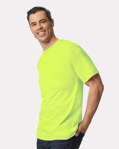 Gildan Men's Tall Ultra Cotton® T-Shirt 2000T #colormdl_Safety Green