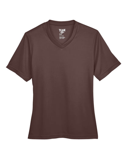 Team 365 Women's Zone Performance T-Shirt TT11W #color_Sport Dark Brown