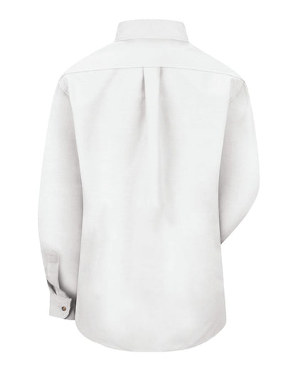 Red Kap Women's Poplin Dress Shirt SP91 #color_White