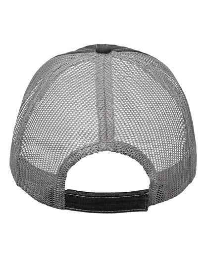 Valucap Contrast Stitch Cap VC990 #color_Black/ Grey
