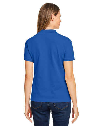 Harriton Women's Cotton Polo M200W #colormdl_True Royal