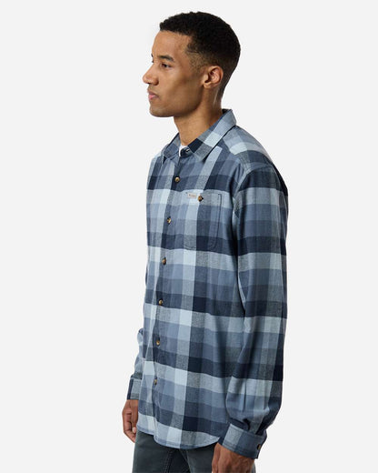 Columbia Men's Cornell Woods™ Flannel Shirt 161795 #colormdl_Collegiate Navy Multi Buffalo Check