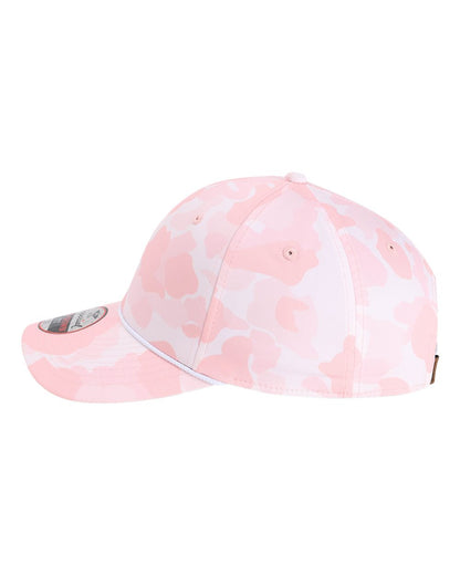 Imperial The Outtasite Cap 5058 #color_Frog Skin Camo Light Pink