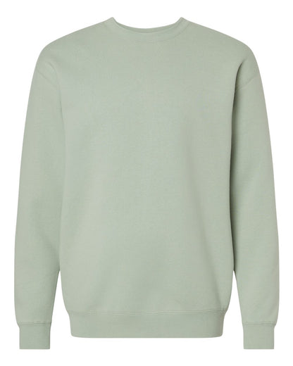 Independent Trading Co. Heavyweight Crewneck Sweatshirt IND3000 #color_Dusty Sage