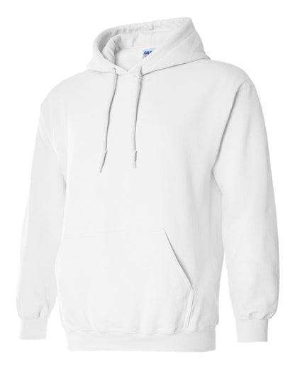 Gildan Unisex Heavy Blend™ Hooded Sweatshirt 18500 #color_White