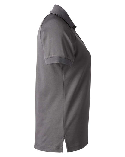 Harriton Women's Charge Snag and Soil Protect Polo M208W #color_Dark Charcoal