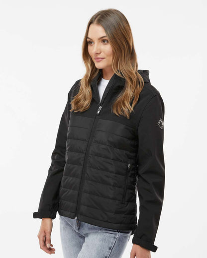 DRI DUCK Women's Vista Soft Shell Puffer Jacket 9415 #colormdl_Black