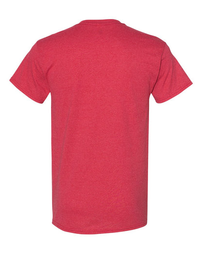 Gildan Unisex Heavy Cotton™ T-Shirt 5000 #color_Heather Red