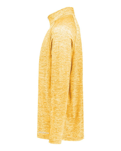 Holloway Men's Electrify CoolCore® Quarter-Zip Pullover 222574 #color_Gold Heather