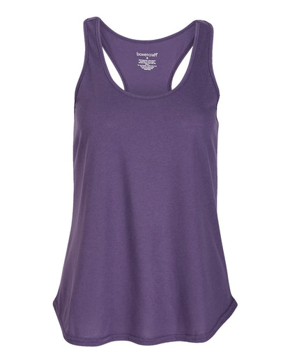 Boxercraft Women's Essential Racerback Tank Top BW2502 #color_Purple