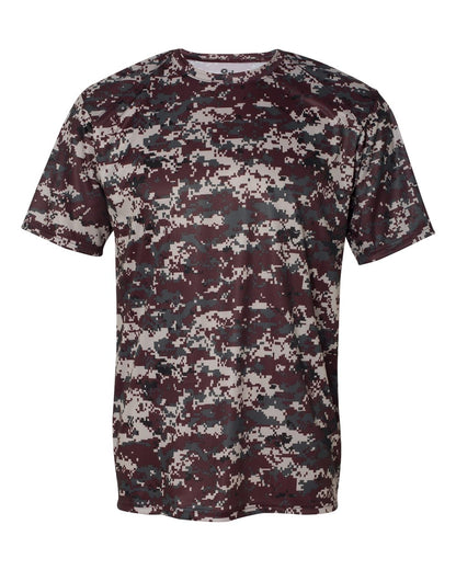 Badger Digital Camo T-Shirt 4180 #color_Maroon Digital